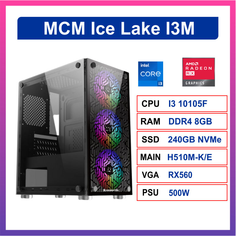 PC Gaming MCM Ice Lake I3M